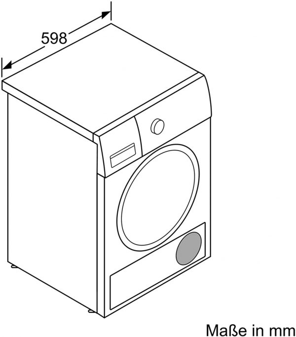 Máy sấy Bơm Nhiệt Bosch WTX87E40 9Kg