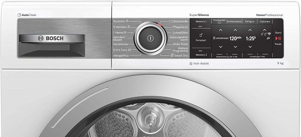 Máy sấy Bơm Nhiệt Bosch WTX87E40 9Kg
