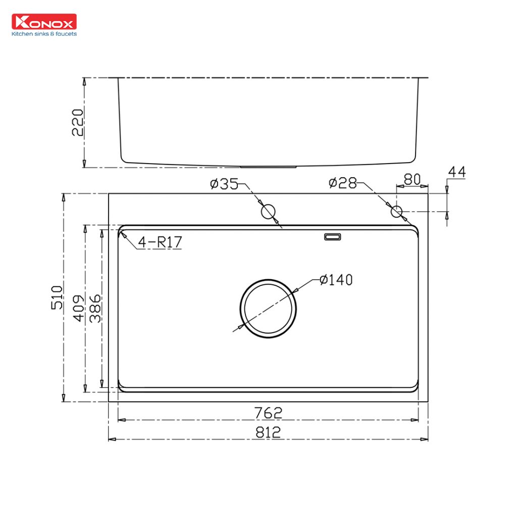 Chau_Rua_Konox_Sink KN8151TS_Dekor_Basic